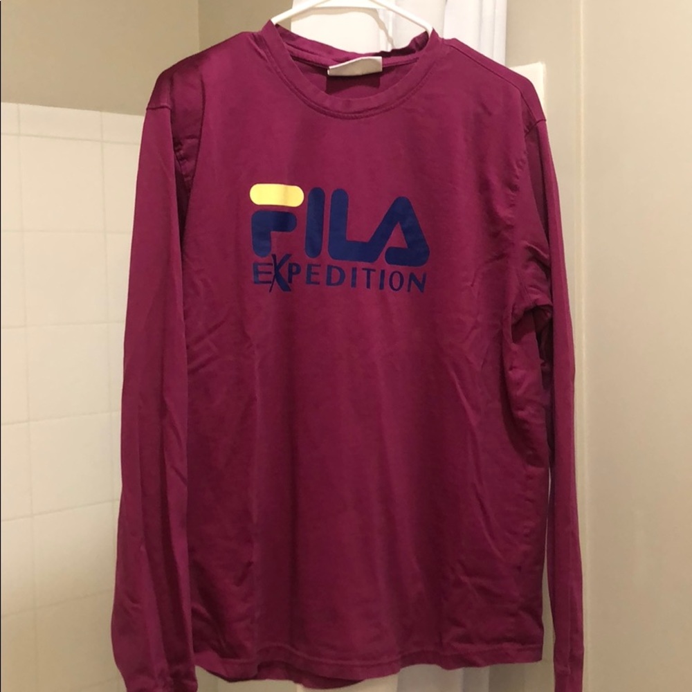 Fila Expedition Long Sleeve purple T